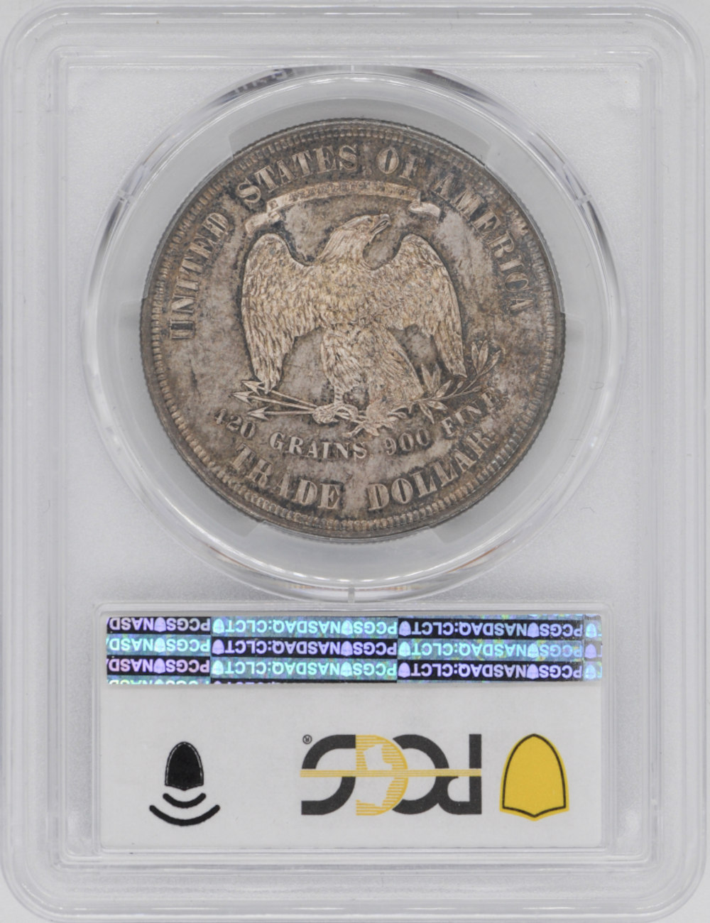 Two-1873-T$1-Trade-Dollars